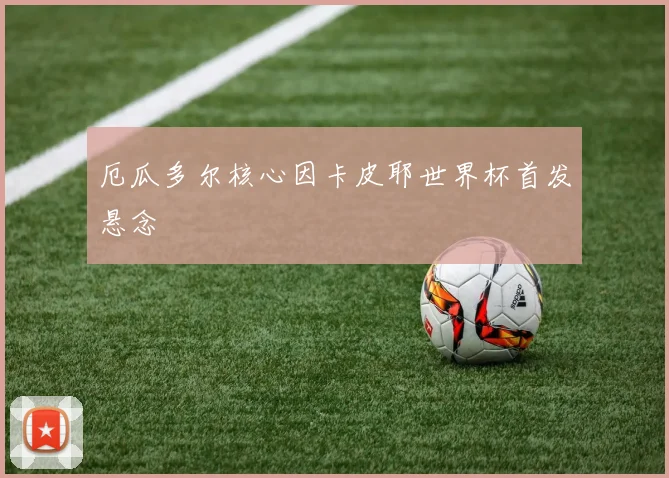 厄瓜多尔核心因卡皮耶世界杯首发悬念