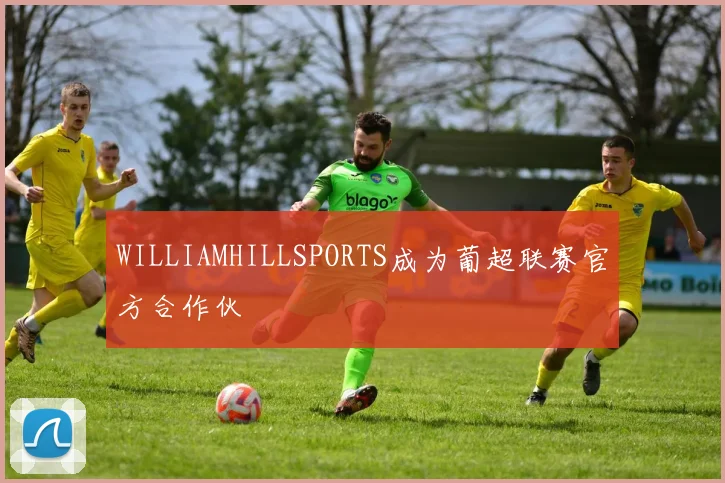WILLIAMHILLSPORTS成为葡超联赛官方合作伙